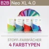 Passeports de couleurs pour le système des 4 types de couleurs - nuancier pratique de la série Neo XL avec 40 couleurs. Produits de la boutique komood.shop.