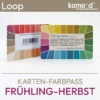 Passeport de couleurs pour le type printemps-automne - nuancier stable de la série Loop avec 44 couleurs printemps-automne - moyen, chaud. Produit de la boutique komood.shop