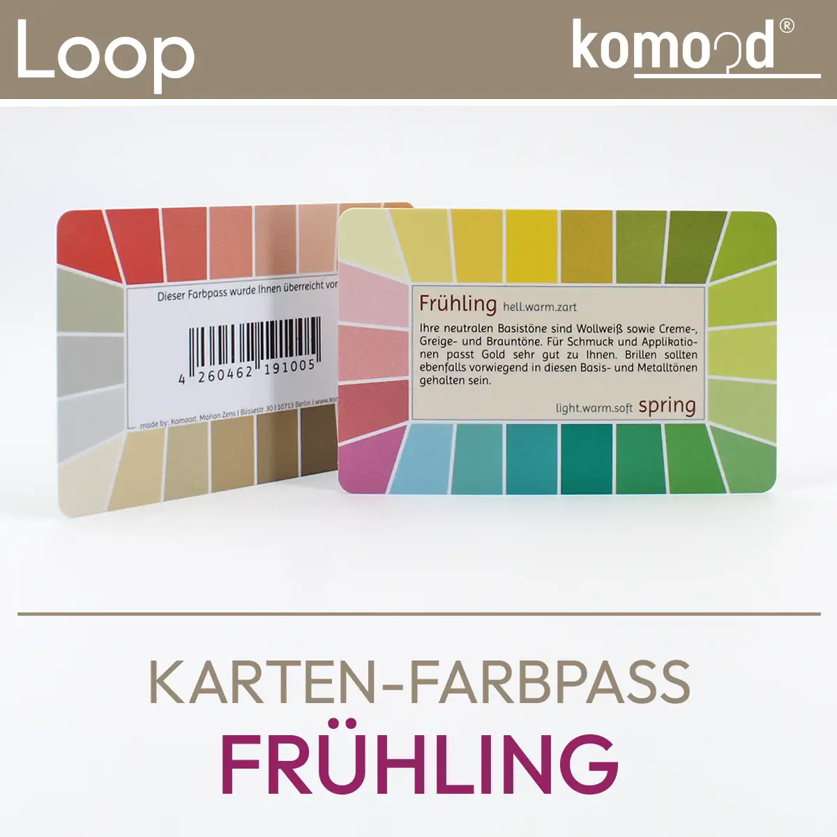 Passaggio del colore della carta Molla ad anello | Immagine del prodotto